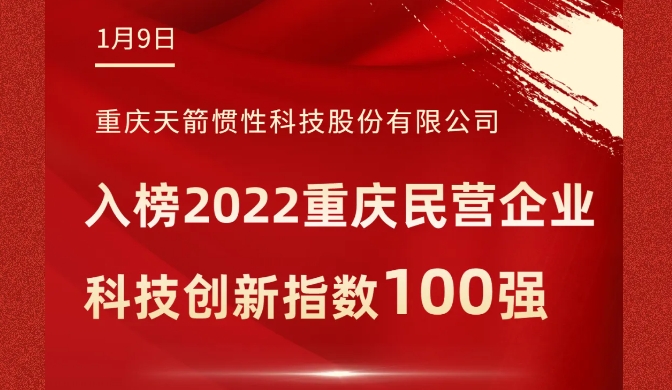 2022重庆民营企业科技创新指数100强